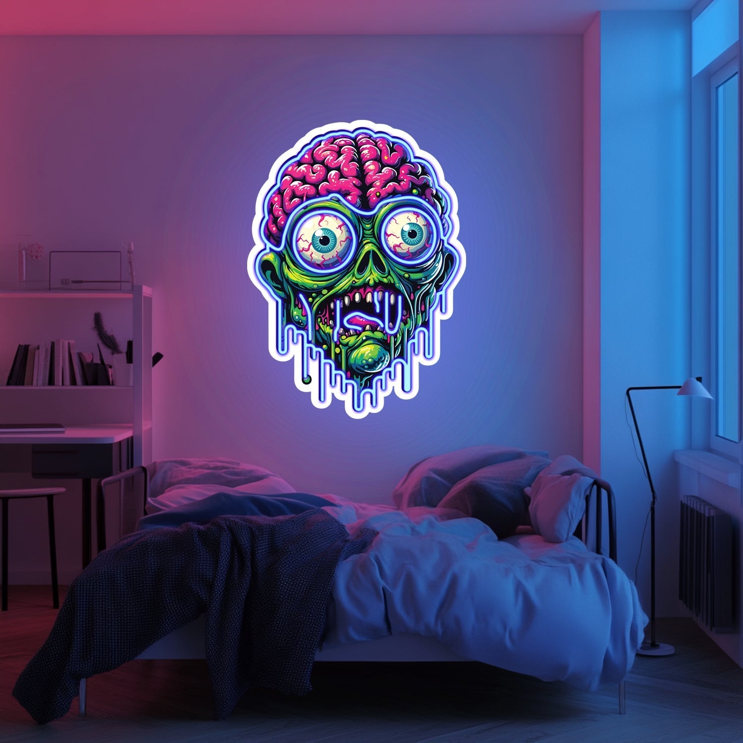 UV Printed Goblin Neon Wall Art- LV0014 Liviqon.co