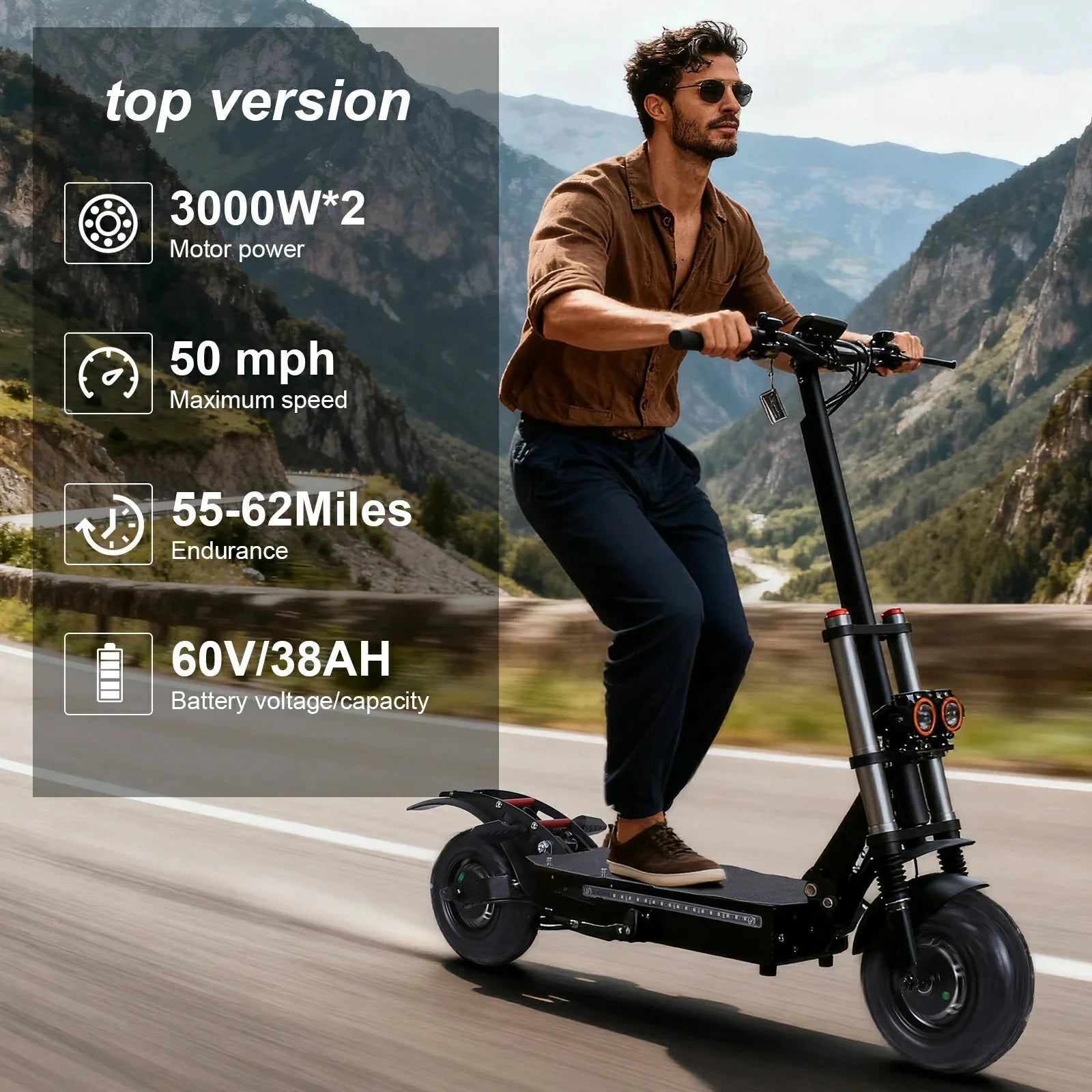 Freeboy J30 MAX Electric Scooter freeboystore