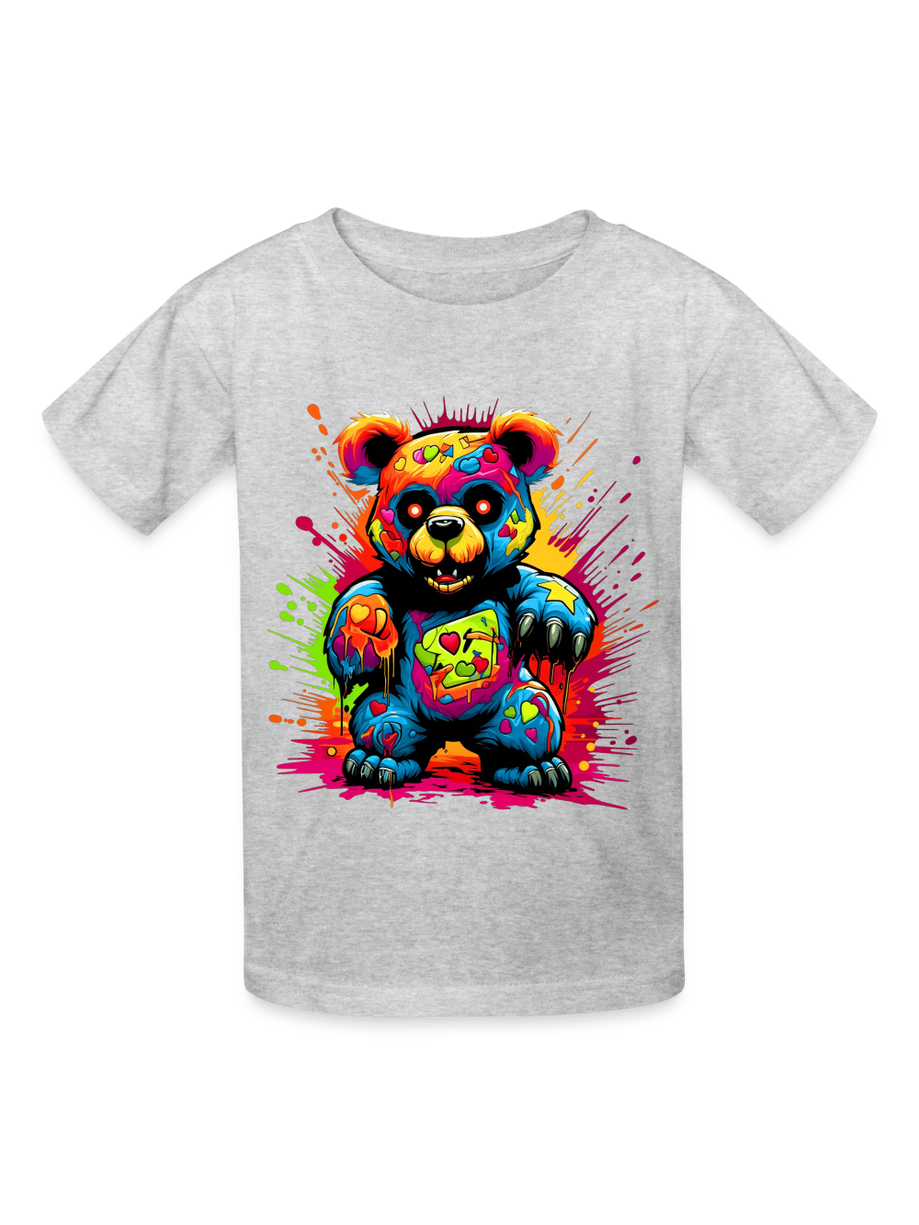 Boys Colorful Teddy Bear Short Sleeve T-Shirt NicholesGifts