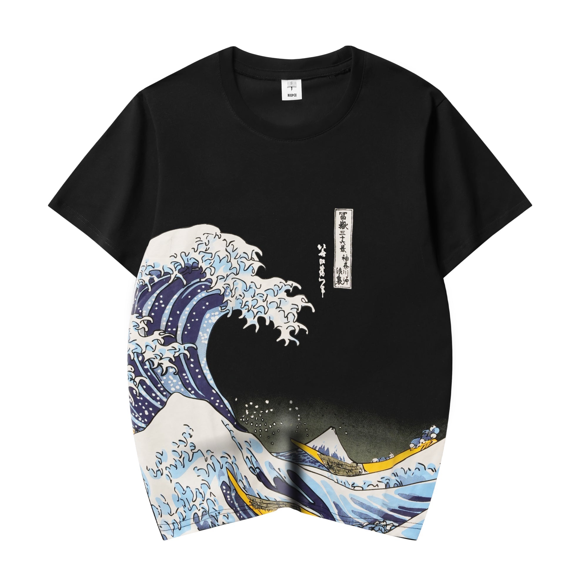 YeT033 Great Waves Tee Niepce