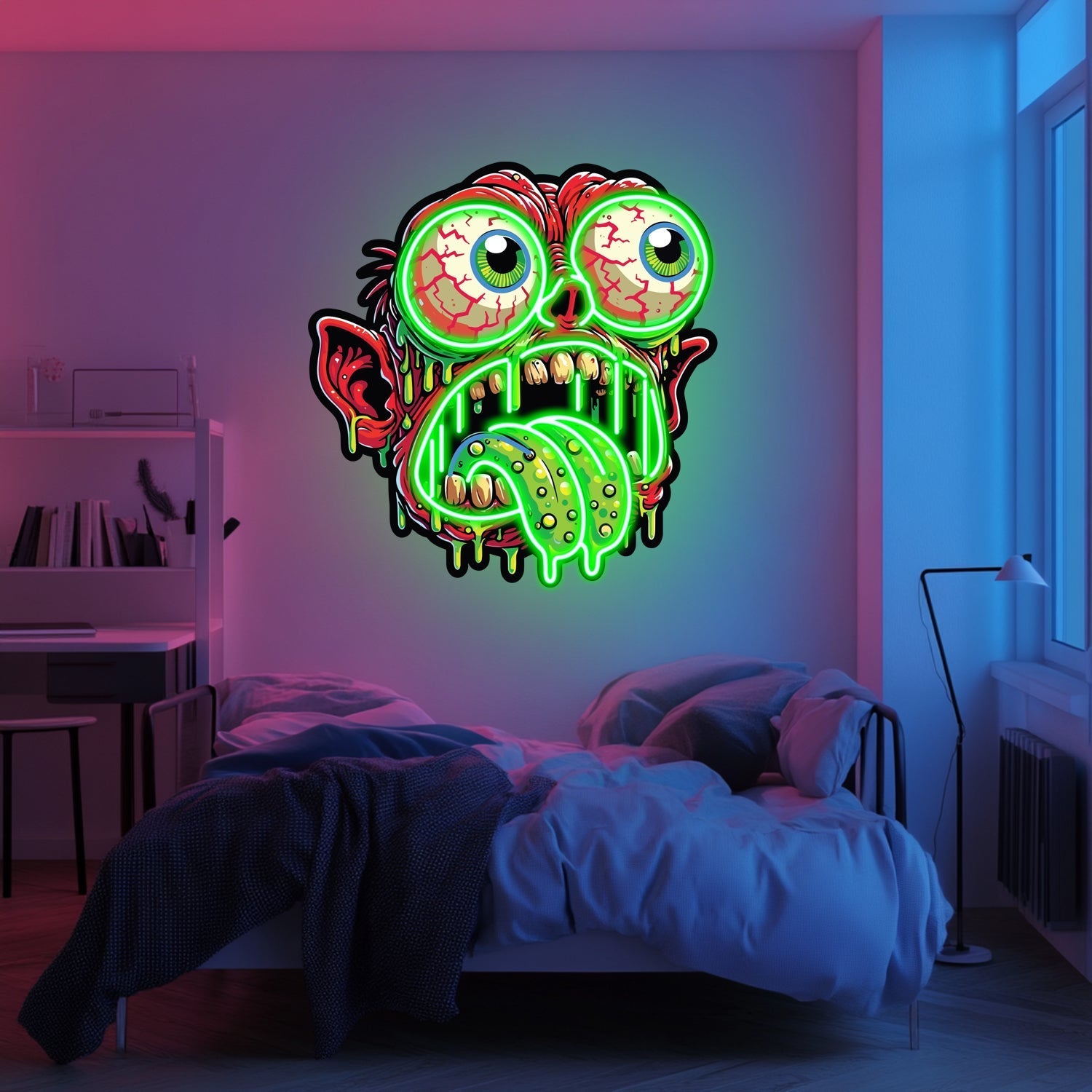 UV Printed Goblin Neon Wall Art- LV0013 Liviqon.co