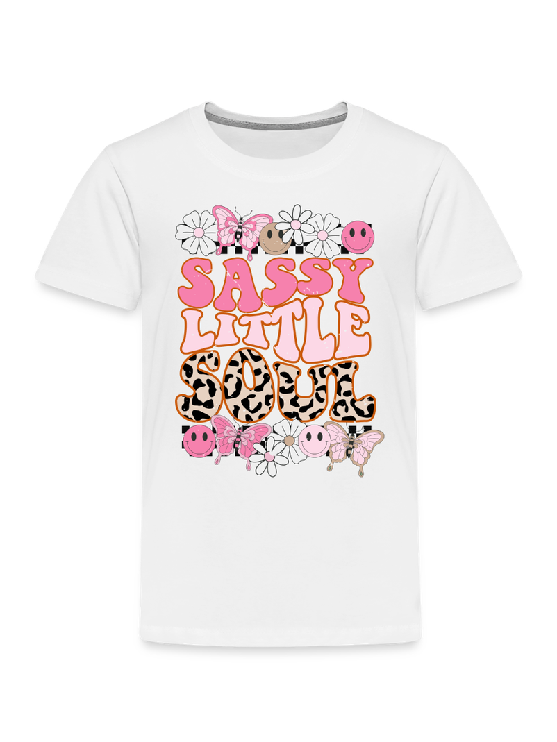 Toddler Girls Sassy Little Soul Short Sleeve T-Shirt NicholesGifts