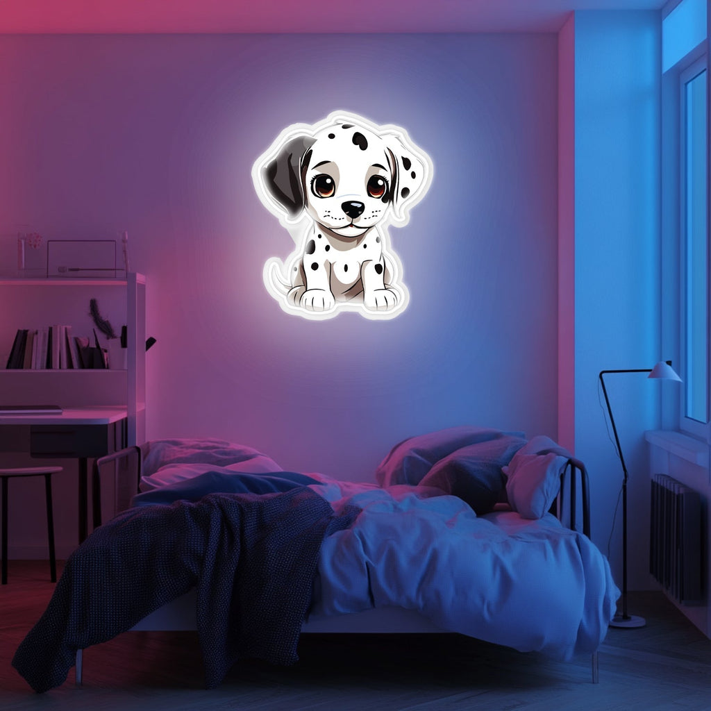 UV Printed Dog Neon Wall Art- LV0023 Liviqon.co