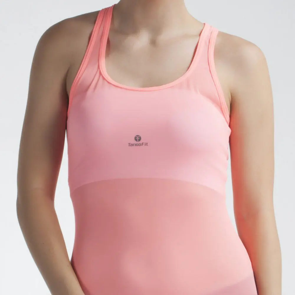 sheer tank top SHEER LOVE TANK women's tank top TangoFit