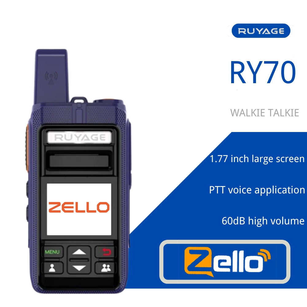 Ruyage Radio Zello Walkie-Talkie(RY70) Ruyage Radio