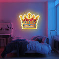 UV Printed King Crown Neon Wall Art- LV0028 Liviqon.co