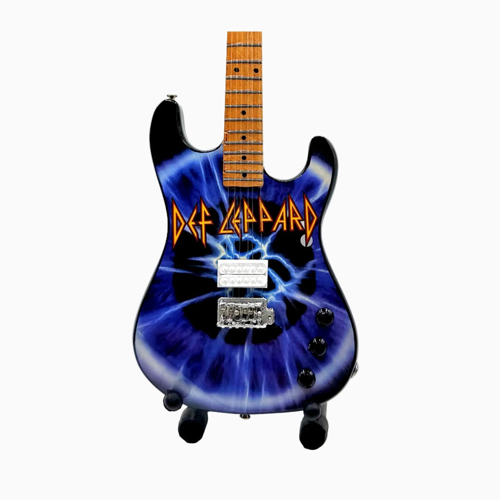 The Complete Def Leppard Miniature Guitar Set – All 6 Official Designs The Mini Axe