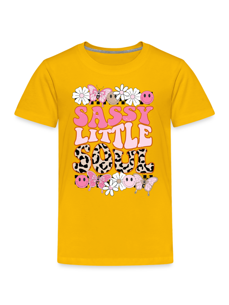 Toddler Girls Sassy Little Soul Short Sleeve T-Shirt NicholesGifts