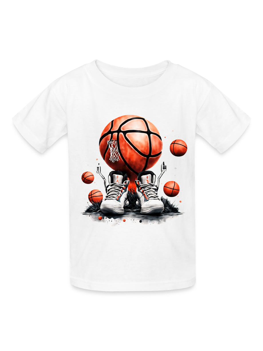 Boys Basketball Short Sleeve T-Shirt NicholesGifts