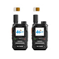 Ruyage X10 Nationwide Lte Two Way Radios Lifetime Free Unlimited Range Rechargeable Global 4g Poc,Portable Walkie Talkies Long Range for Adults Family Road Trip Truck Fleet 2 Pack Ruyage Radio