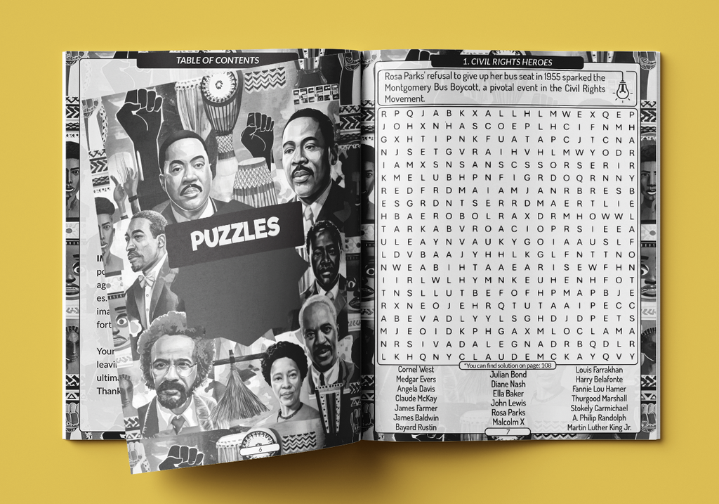 Black History Word Search Imani Oliver