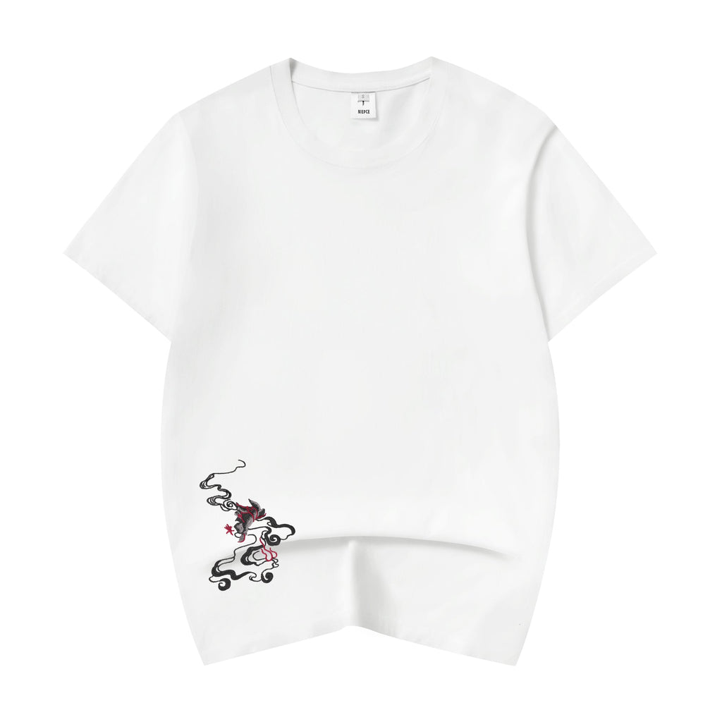 KH617 Rebirth of the Phoenix Embroidery Tee Niepce