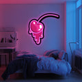 UV Printed Cherry Neon Wall Art- LV0056 Liviqon.co