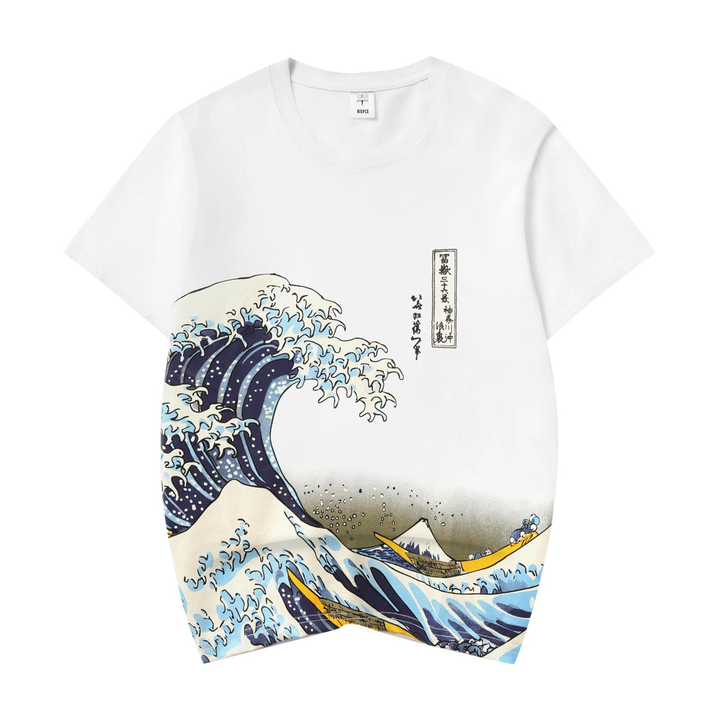 YeT033 Great Waves Tee Niepce
