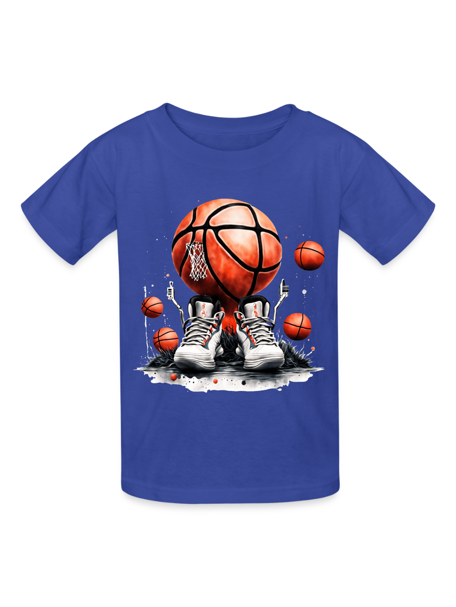 Boys Basketball Short Sleeve T-Shirt NicholesGifts