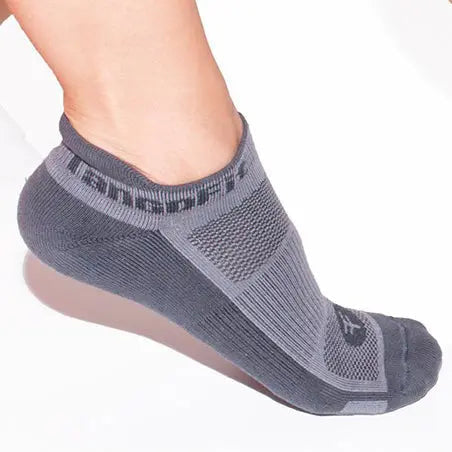 gray socks HIGH SPEED SOCKS, GRAY/CHARCOAL TangoFit