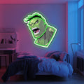 UV Printed Hulk  Neon Wall Art- LV0045 Liviqon.co