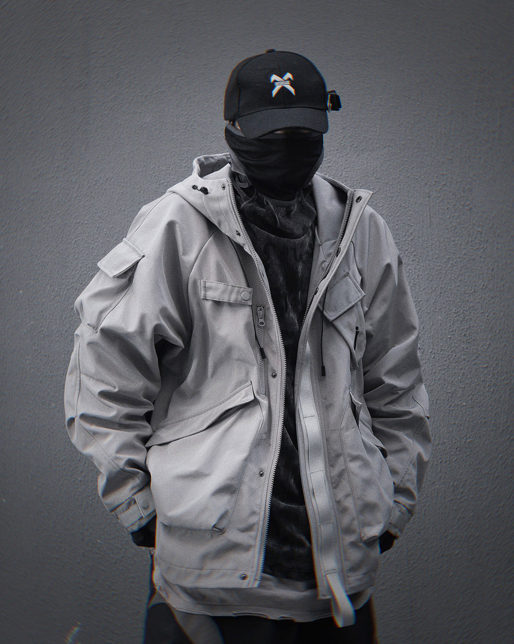 HiJ39 Grey Retaliation Jacket Niepce