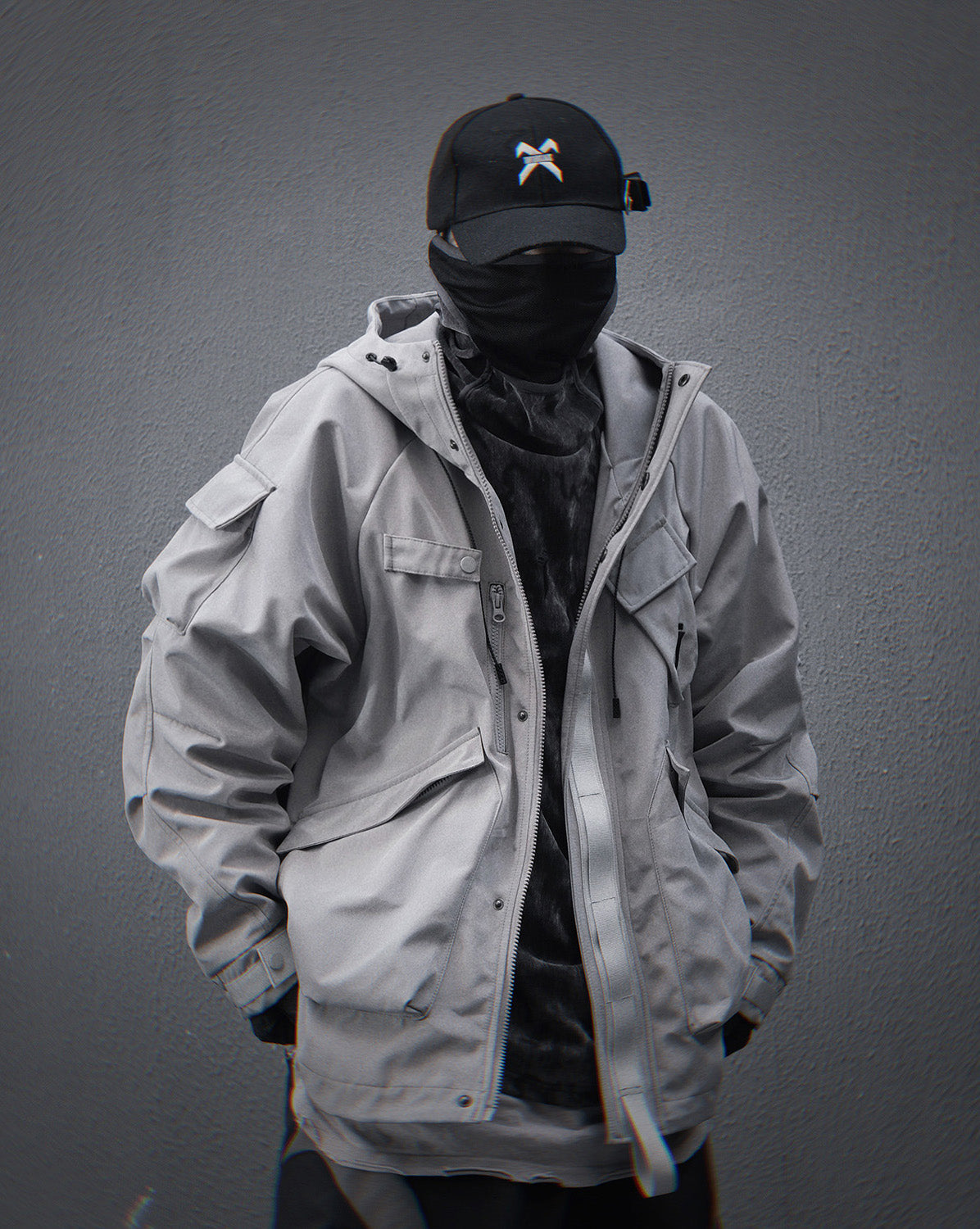 HiJ39 Grey Retaliation Jacket Niepce