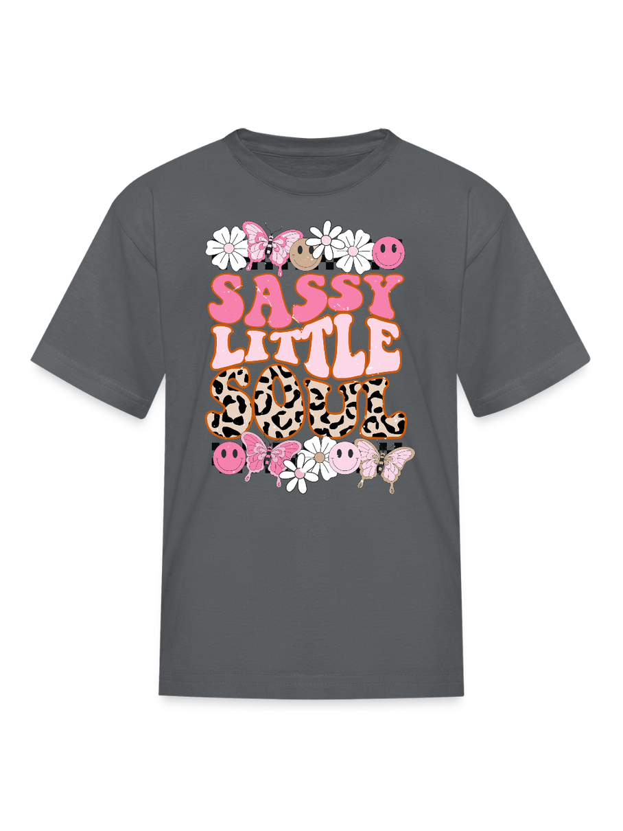 Girls Sassy Little Soul Short Sleeve T-Shirt NicholesGifts