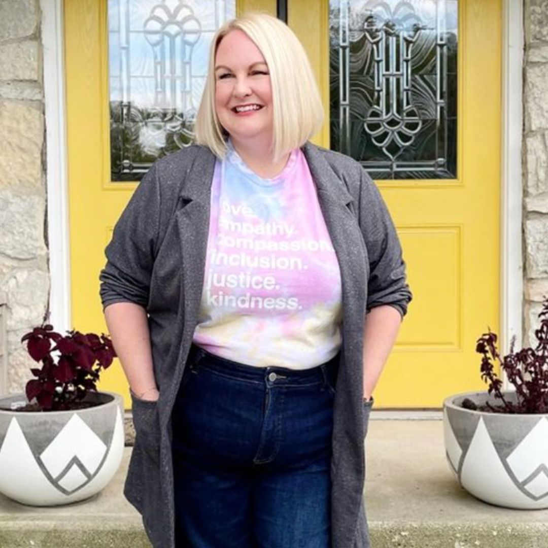 'Kindness is' Tie Dye Classic Tee Kind Cotton