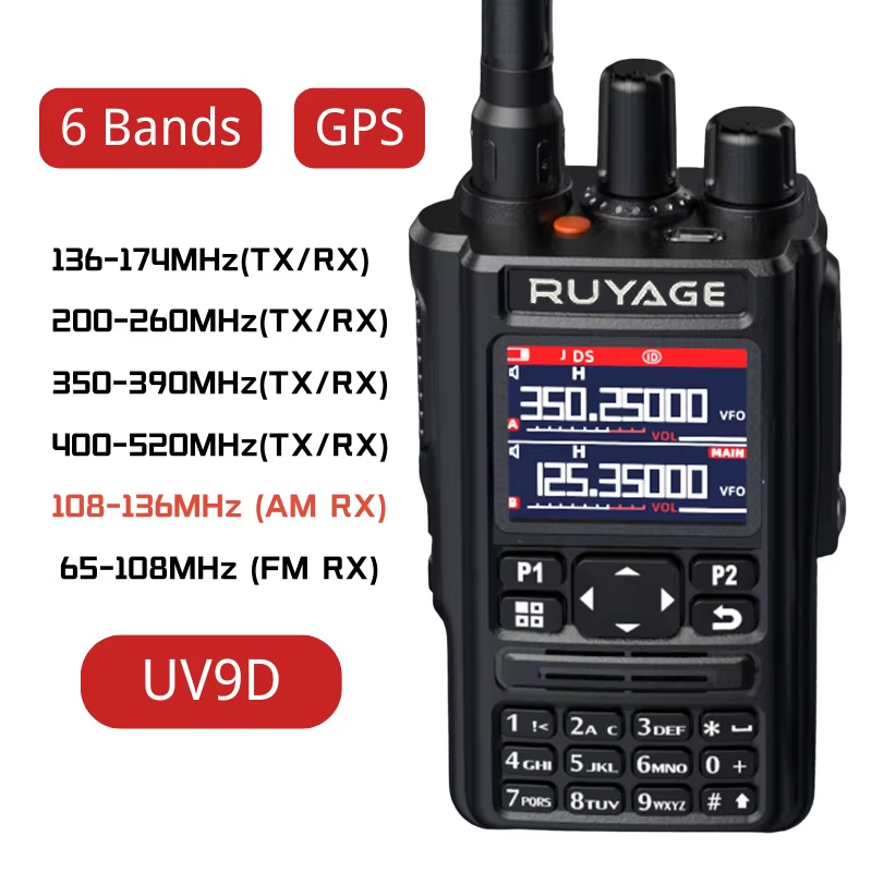 Ruyage Radio Analog Signal 10W Walkie-Talkie(UV9D) Ruyage Radio