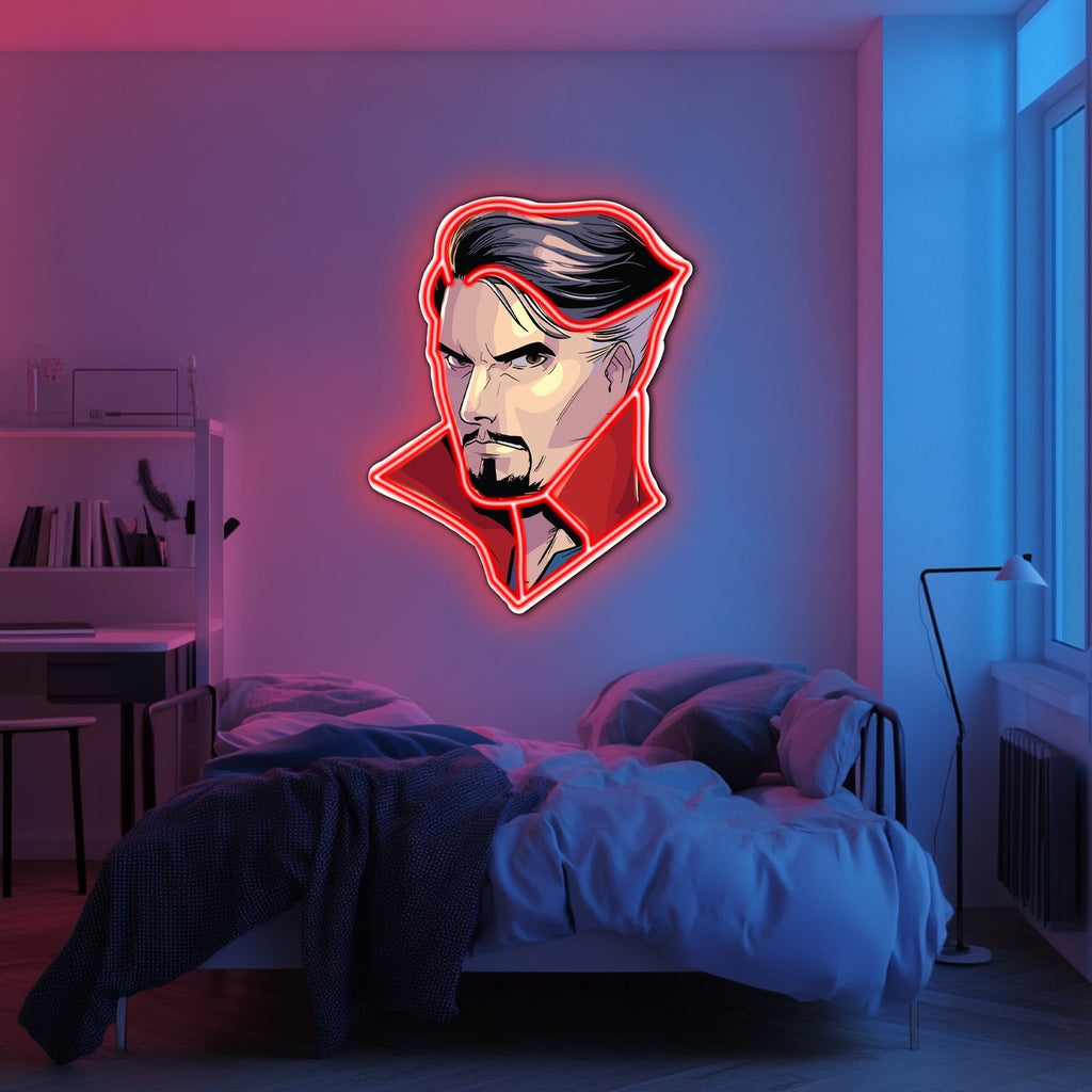 UV Printed DR Strange Neon Wall Art- LV0044 Liviqon.co