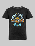 Toddler Boys One Cool Boy Short Sleeve Crewneck T-Shirt NicholesGifts