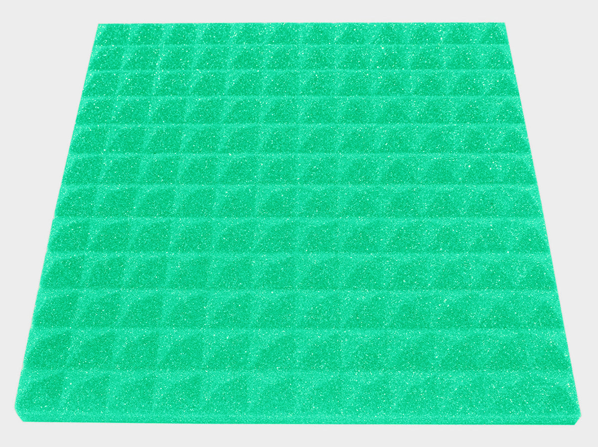 1 Inch Acoustic Foam Pyramid Style Panels - 13 Color Options SoundAssured