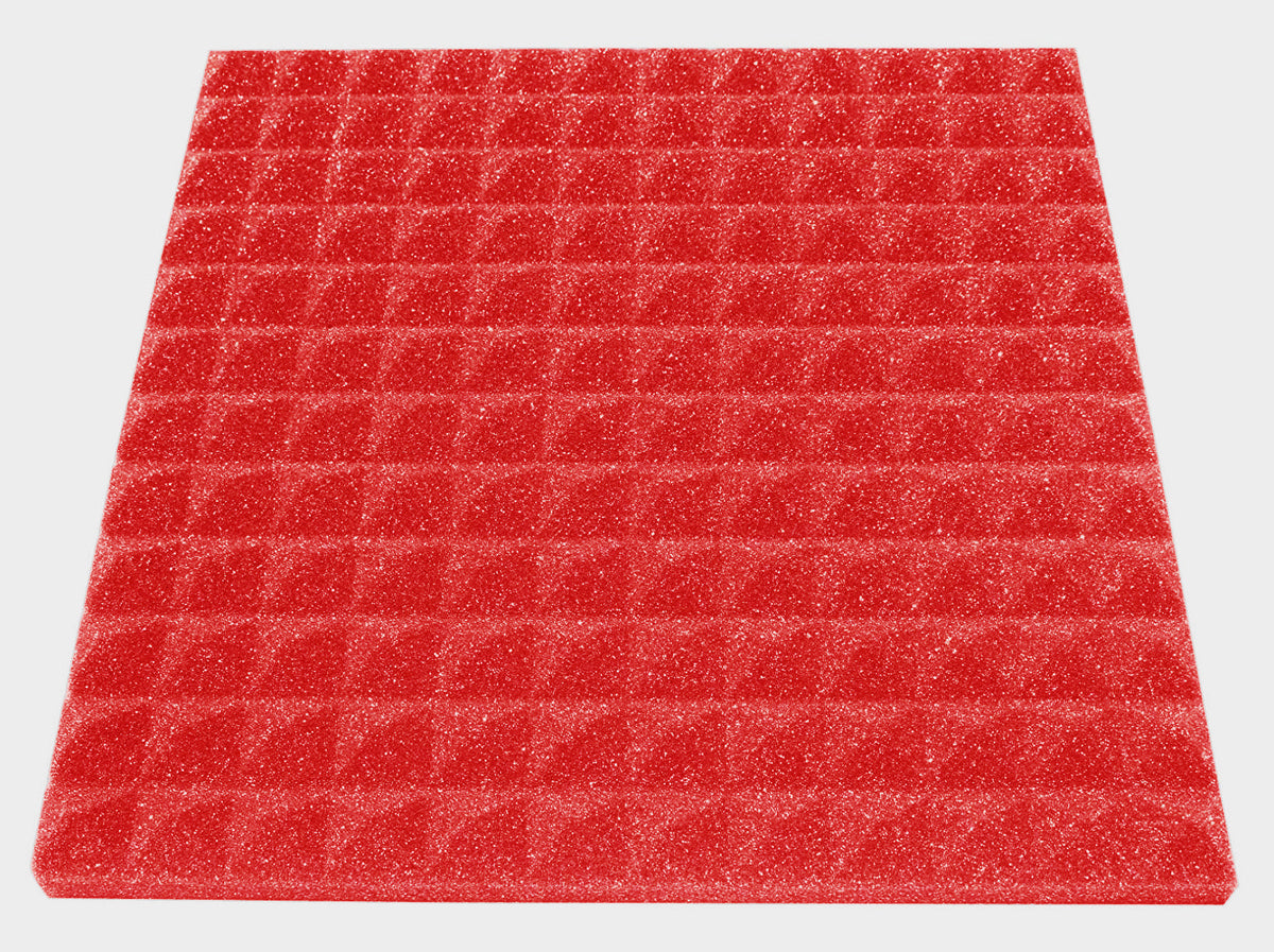 1 Inch Acoustic Foam Pyramid Style Panels - 13 Color Options SoundAssured