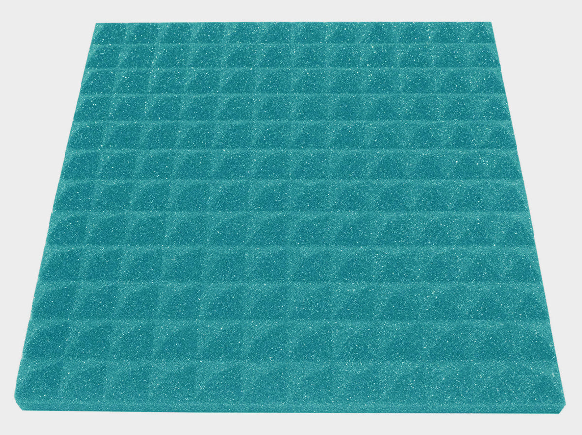 1 Inch Acoustic Foam Pyramid Style Panels - 13 Color Options SoundAssured
