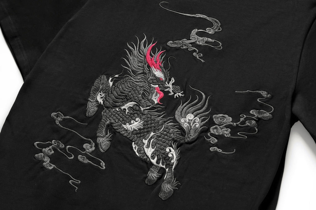KH870 Kirin Embroidered Tee Niepce
