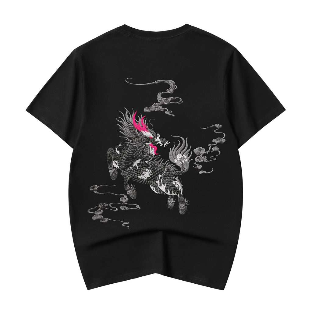 KH870 Kirin Embroidered Tee Niepce