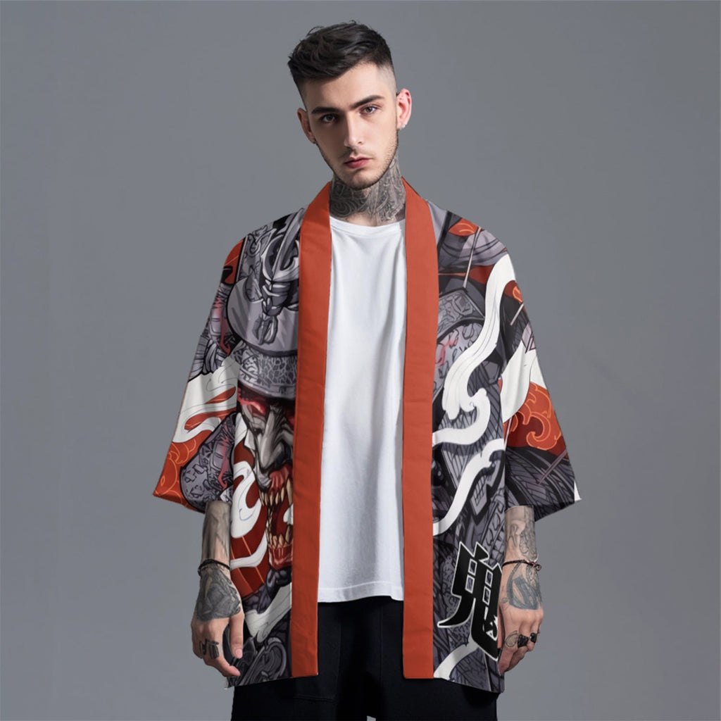 K19 Red Samurai Kimono Niepce