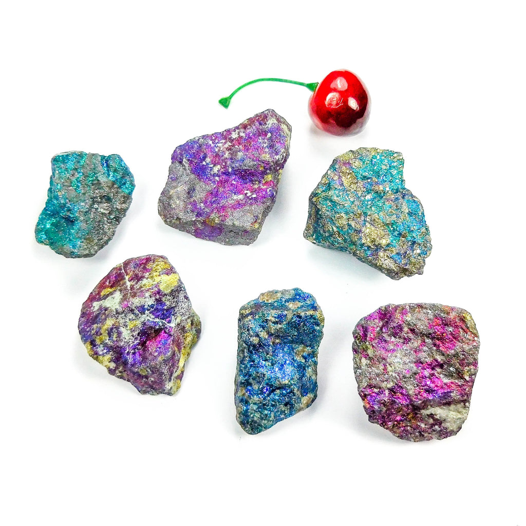 Chalcopyrite (1 Pc) Raw Peacock Ore Amazing Crystals
