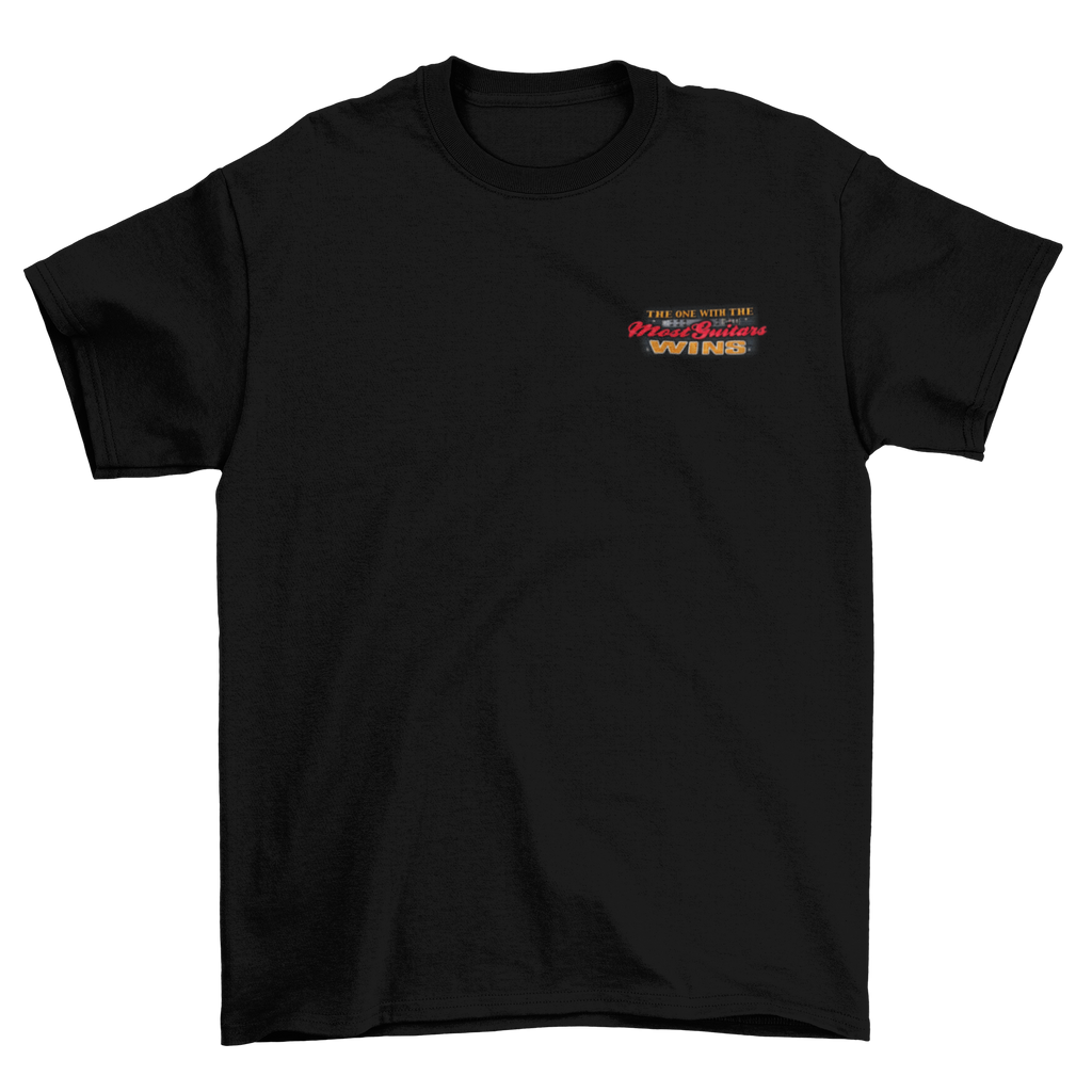Most Guitars Wins Graphic Tee Taboo