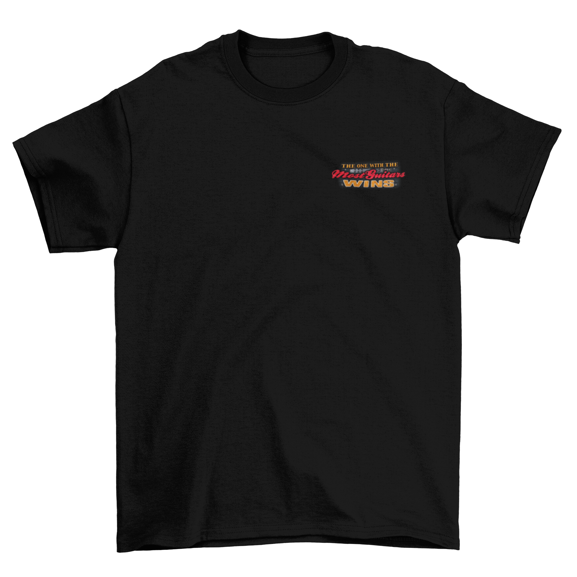 Most Guitars Wins Graphic Tee Taboo