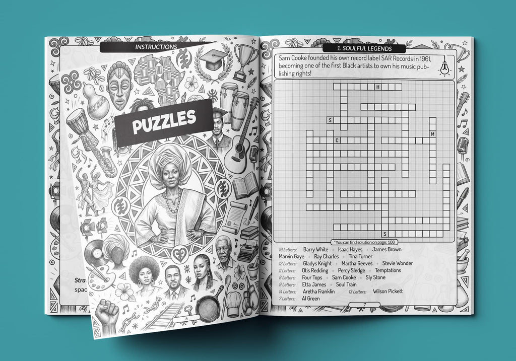 Black Culture Fill-In Puzzles Imani Oliver
