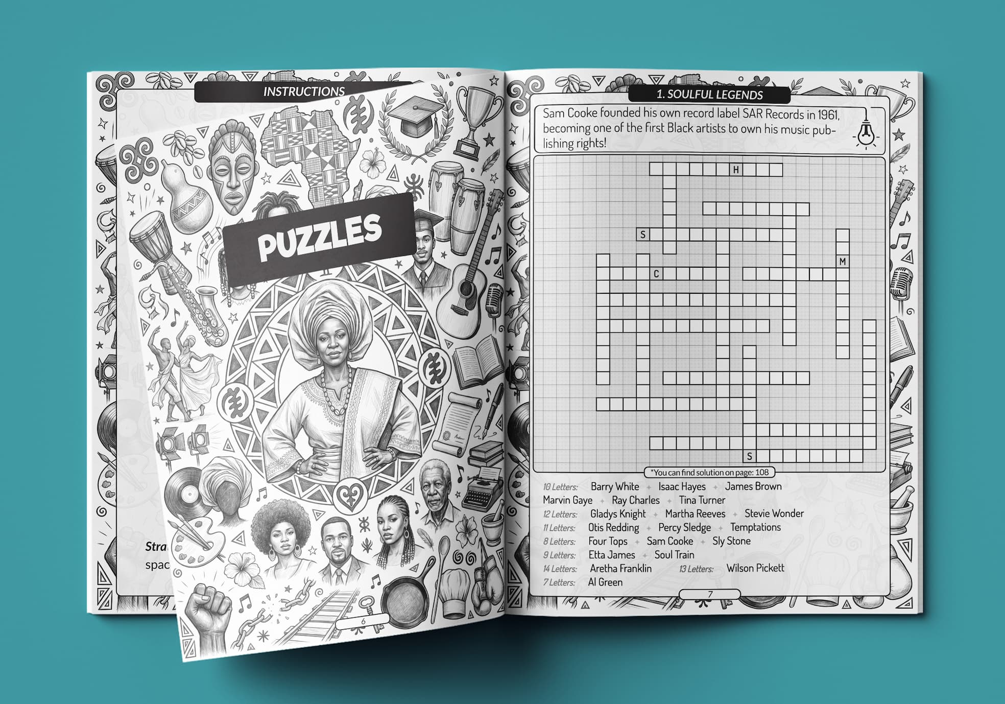 Black Culture Fill-In Puzzles Imani Oliver