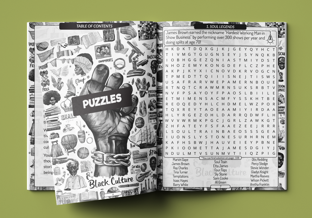 Black Culture Word Search Imani Oliver