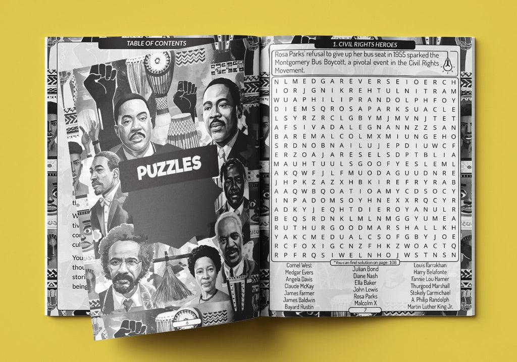 Black History Word Search Imani Oliver
