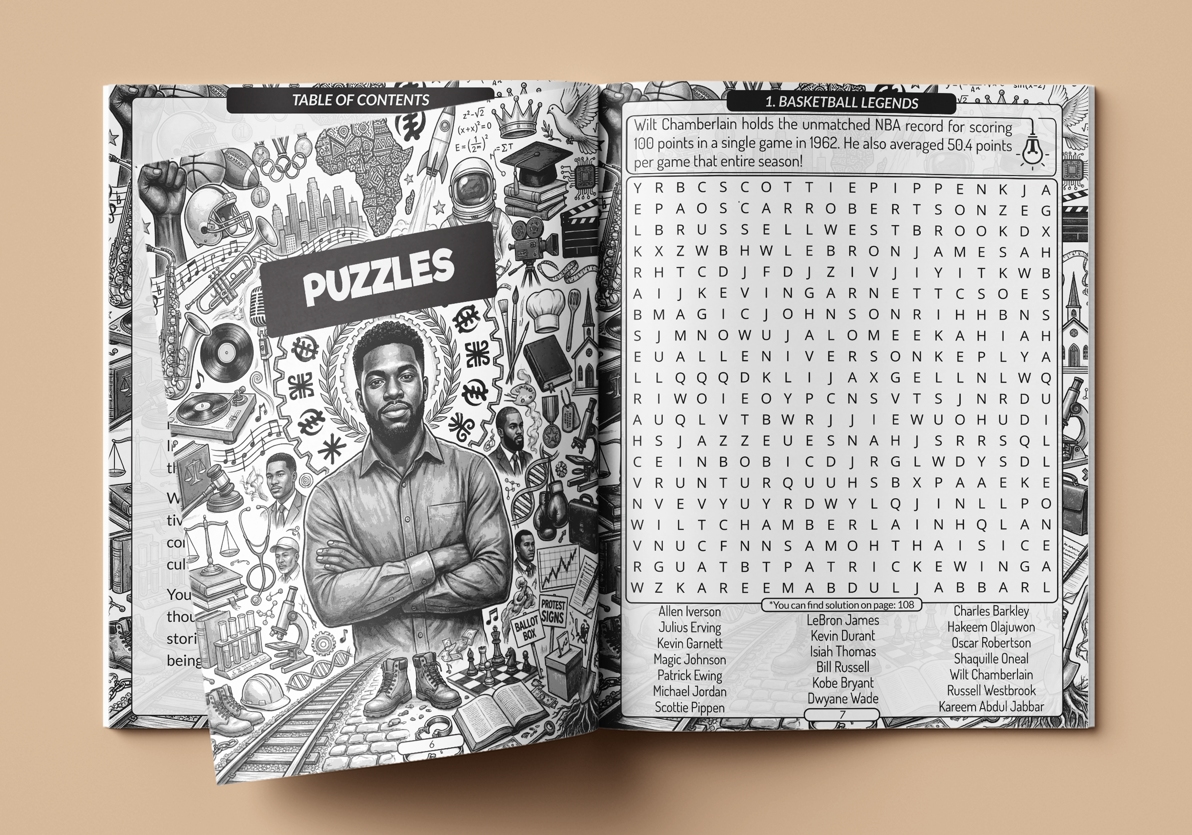 Black Men Word Search Imani Oliver
