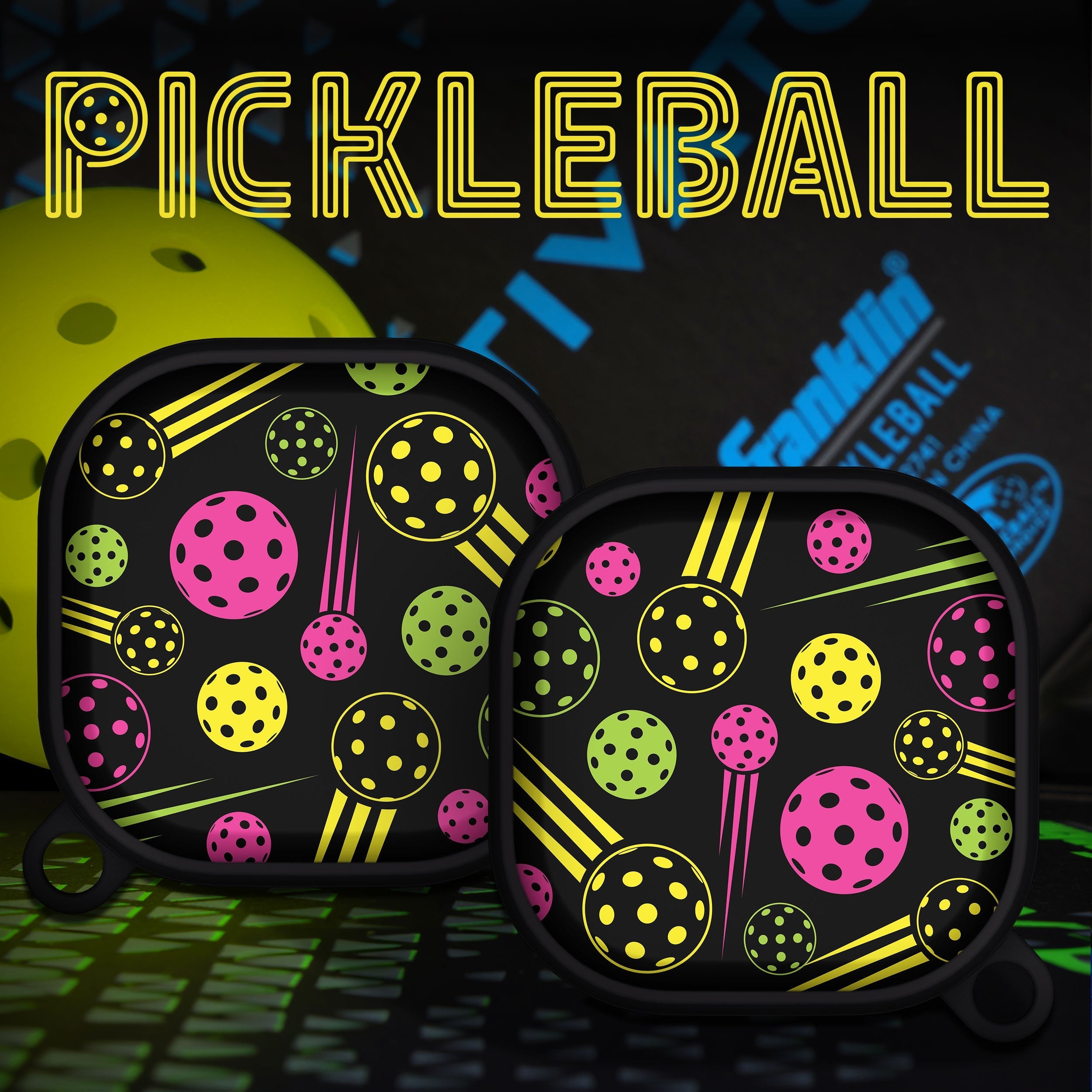Pickleball HDX Samsung Galaxy Buds Pro & Buds Live Case Cover Affinity Bands