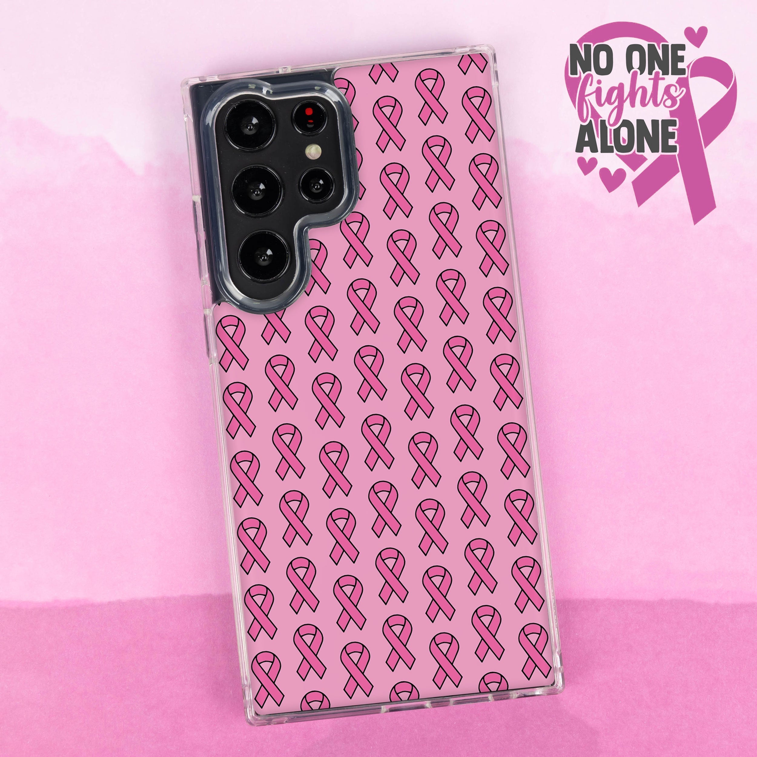 Breast Cancer Awareness HD Samsung Galaxy S22 Series Phone Case Affinity Bands
