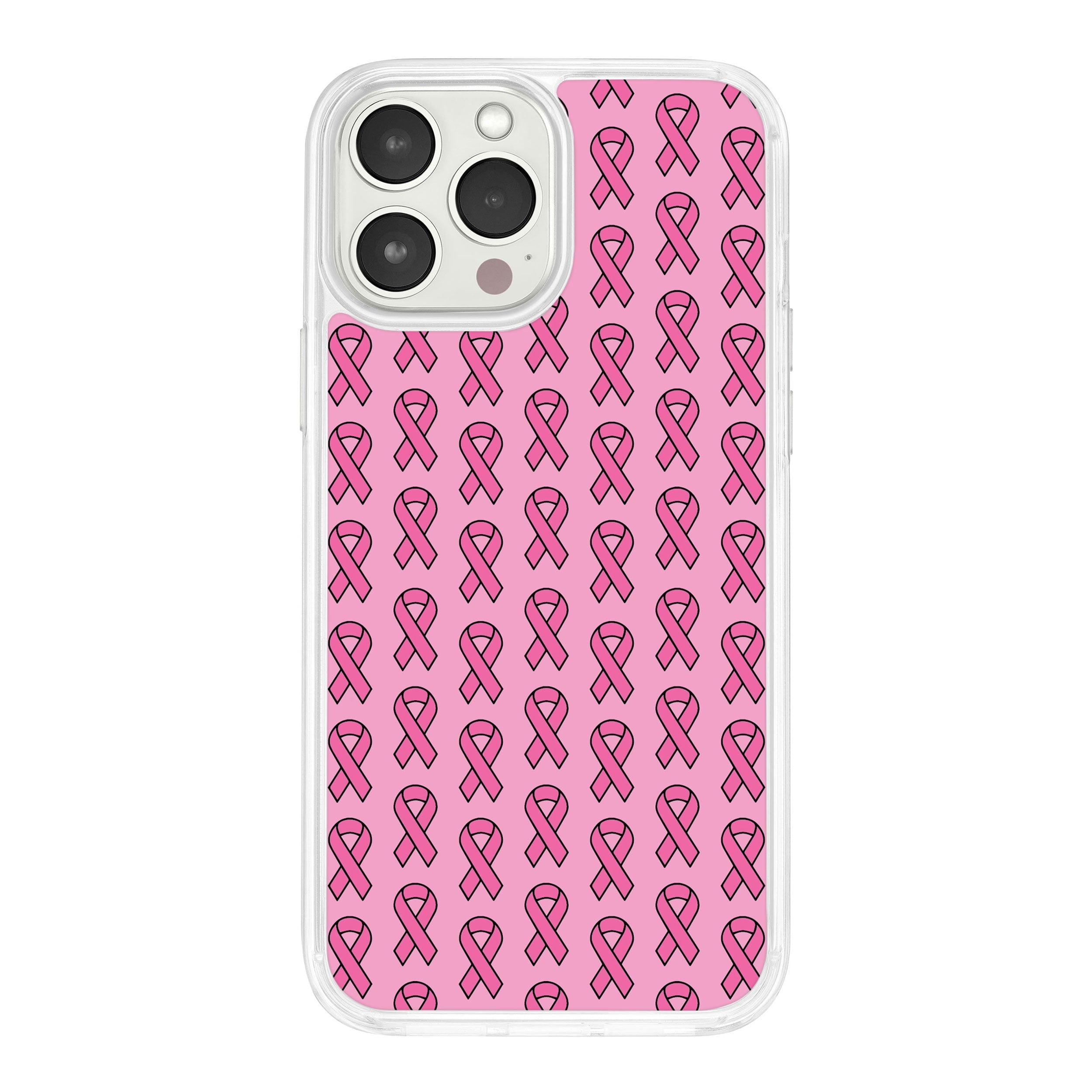 Breast Cancer Awareness HD Apple iPhone 15 Series Phone Case Affinity Bands