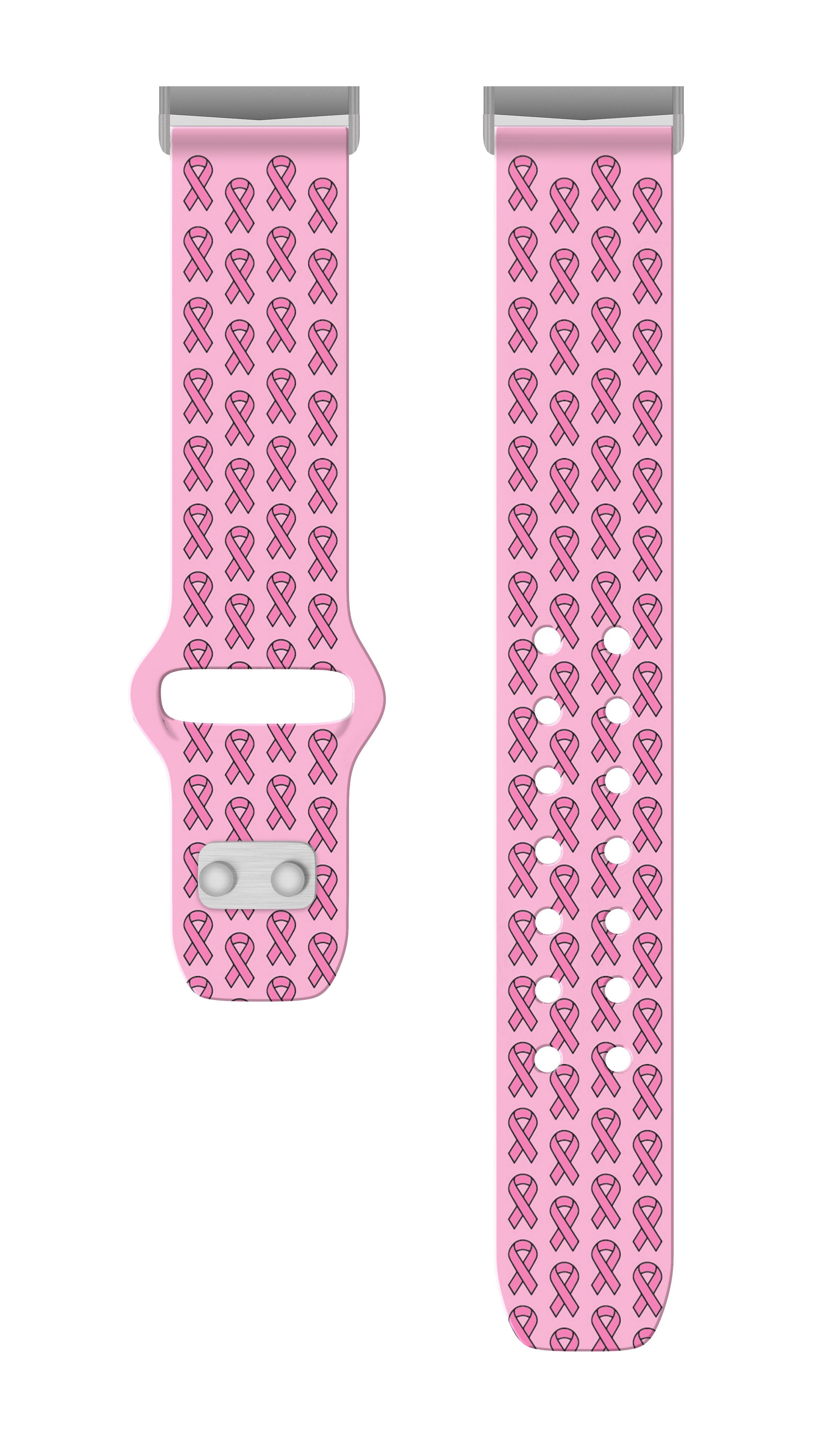 Breast Cancer Awareness HD Fitbit Versa 3 & Sense 1 Watch Band Affinity Bands