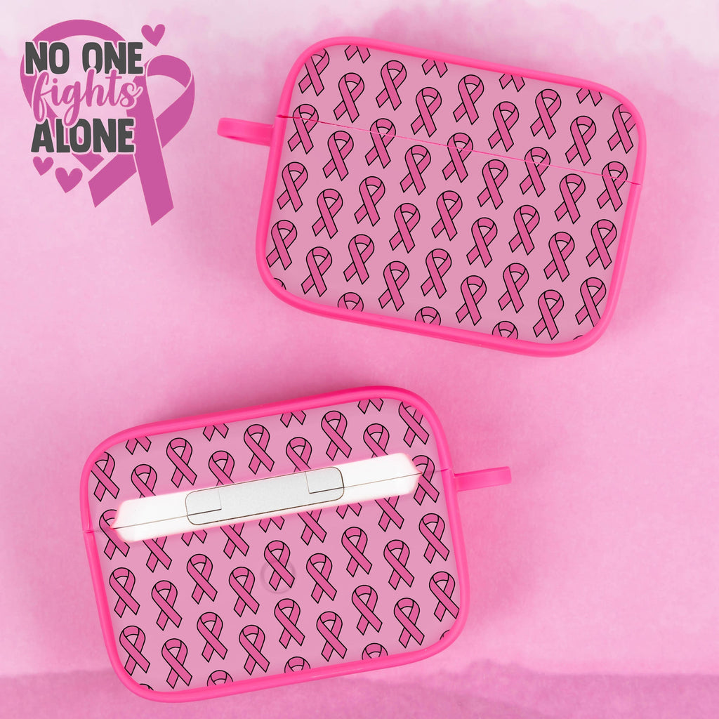 Breast Cancer Awareness HDX Apple AirPods Pro 1 & 2 Case Cover Affinity Bands