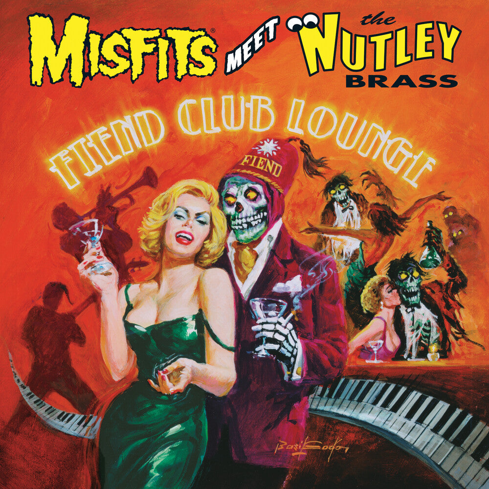 Misfits Meet The Nutley Brass - Fiend Club Lounge [Vinyl] Pale Blue Dot Records