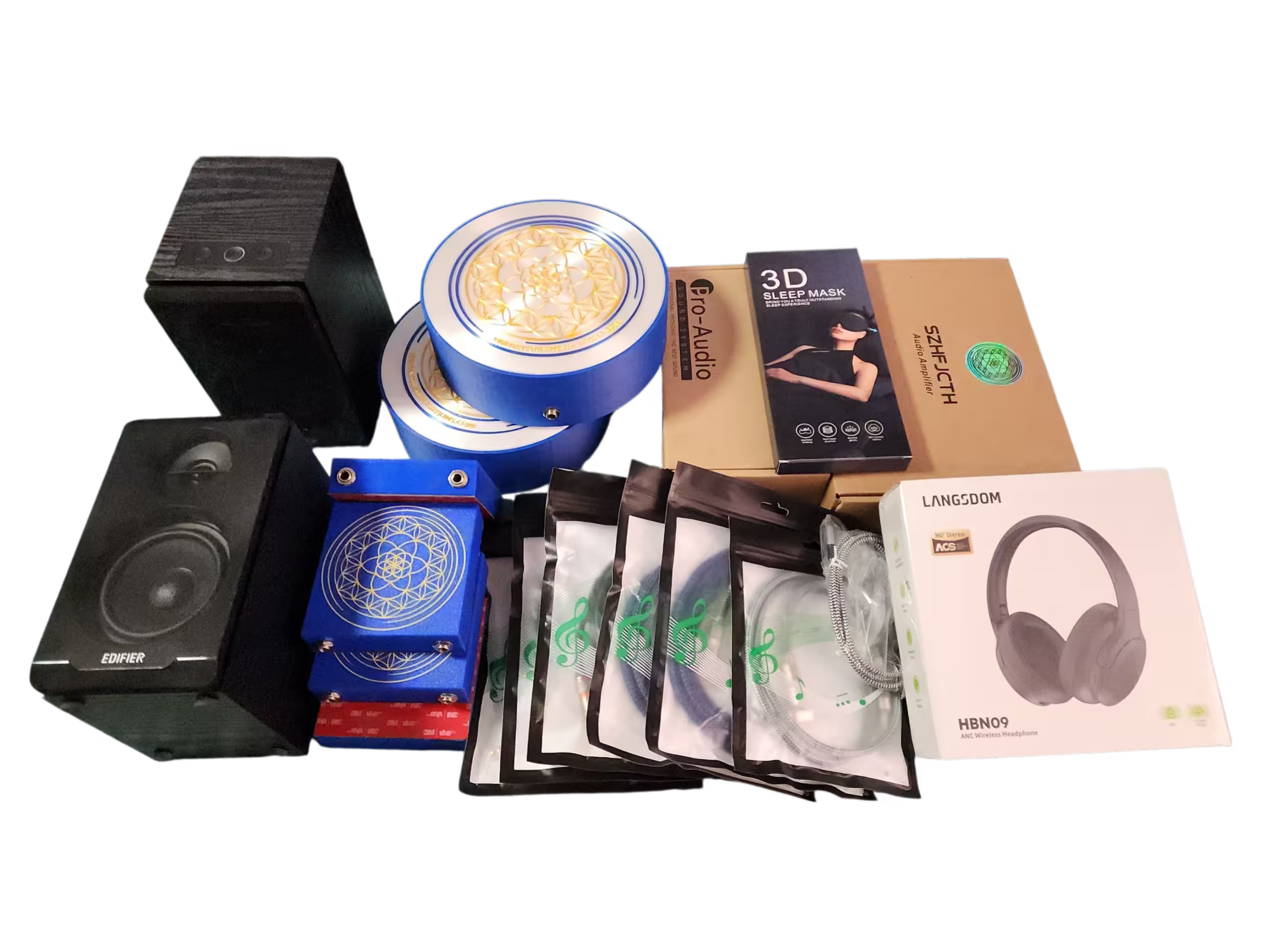 Vibroacoustic Therapy DIY Sound Bed Kit Attachments for Massage Table Vibroacoustic Solutions