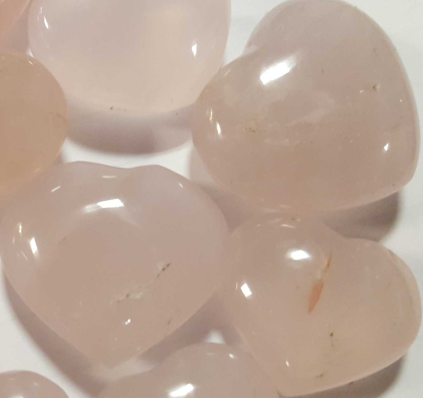 Polished Hearts Medium - Rose Quartz 2" Heart for Unconditional Love - High Ho Gems High Ho Gems and Crystals
